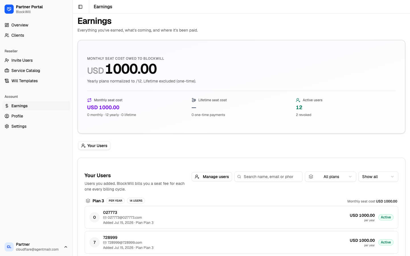 Earnings